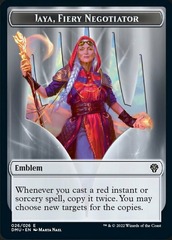 Jaya, Fiery Negotiator Emblem - Foil